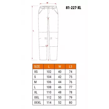 NEO Tools 81-227-XL Schutzhose, Größe XL