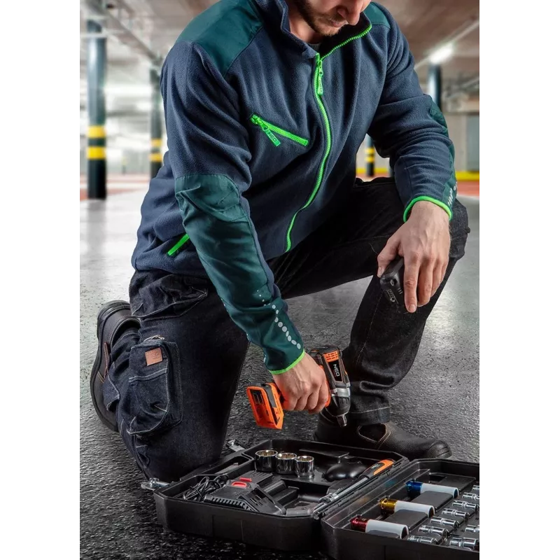 NEO Tools 81-229-XXXL Schutz-Arbeitshose Grau/Grün