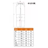 NEO TOOLS 81-231-XXL Schutzhose Grau/Schwarz