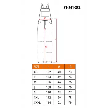 NEO TOOLS 81-241-XXL Arbeitskleidung