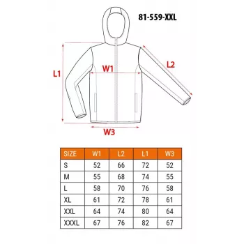 NEO tools 81-559-XXL Arbeitsjacke
