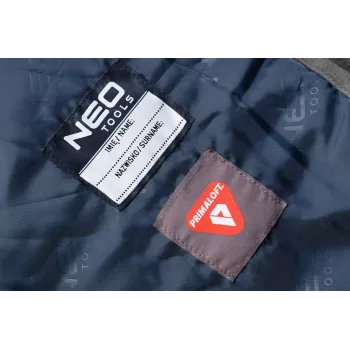 NEO TOOLS 81-571-XL Arbeitsjacke Grau/Orange XL