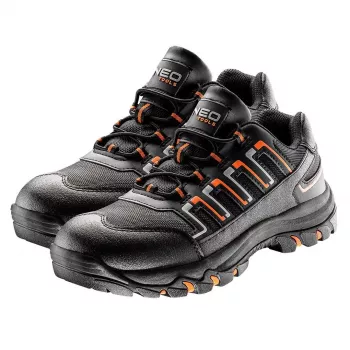 NEO TOOLS 82-713 Sicherheitsschuhe S1P SRC Größe 43 Schwarz/Grau