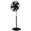 NEO Tools 90-003 Haushaltsventilator 45 cm 120 W Bodenventilator Schwarz/Silber