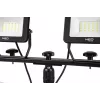 NEO TOOLS Doppelstrahler 2x50W SMD LED 8500lm 230V auf Stativ 1,8m