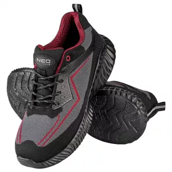 NEO TOOLS Leichter Halbschuh-Sicherheitsschuh SB mit Stahlkappe, Größe 46