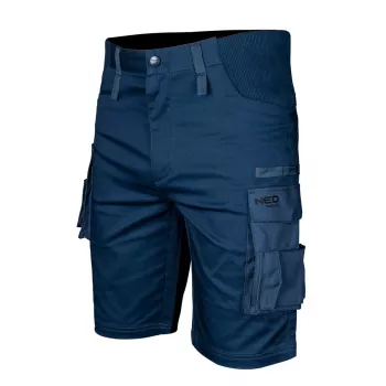 NEO TOOLS Mix&Match Shorts, Elastischer Bund, Marineblau, Größe XS