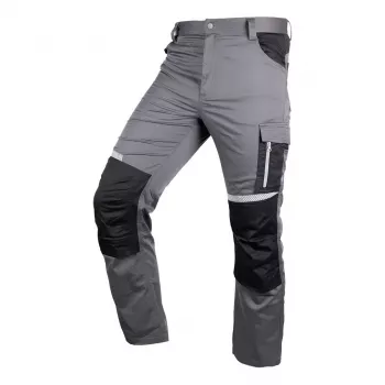 NEO TOOLS Mix&Match Arbeitshose Grau-Schwarz Größe XXXL