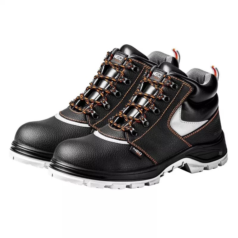 NEO TOOLS Arbeitsstiefel, Leder, Größe 39, CE