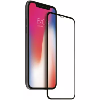 NEVOX NEVOGLASS 3D Tempered Glass Screen Protector für iPhone 14 Pro Max, Transparent, mit Easy App Installationsrahmen