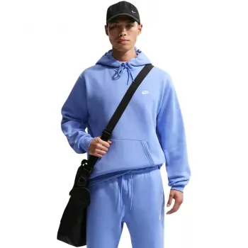 Nike Club Fleece Herren Pullover Hoodie Diffused Blue M