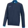 Nike Dri-FIT Academy 25 Kinder Full-Zip Hoodie Navy Blue M