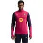 Nike FC Barcelona Strike Herren Fußballtrikot, Dark Beetroot/Schwarz, Größe XL