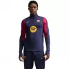 Nike FC Barcelona Strike Herren Fußball-Trainingsshirt Navy M