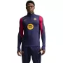 Nike FC Barcelona Strike Herren Fußball-Trainingsshirt Navy M