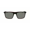 NIKE NIKECHAKDZ737 Herren Sport-Sonnenbrille - Schwarzer Rahmen, Graue Gläser, 54 mm