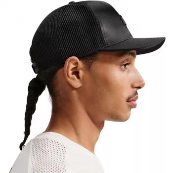 Nike Rise Schirmmütze, Schwarz IH8728 010 M/L – Dri-FIT, verstellbare Baseballkappe