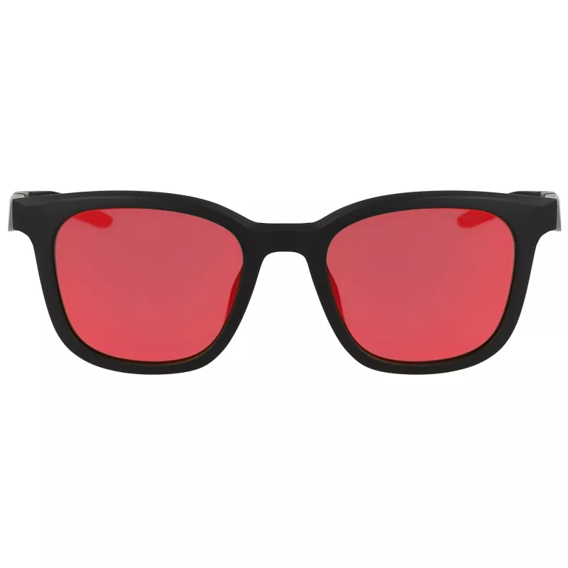 NIKE Unisex Radeon Sonnenbrille - 52/20/145 mm - Matt Schwarzer Rahmen, Rauchgraue Gläser