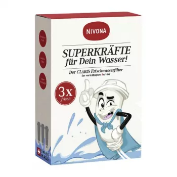 NIVONA NIRF 700 Trio Wasserfilterpatronen (3er-Pack) für Kaffeevollautomaten CafeRomatica