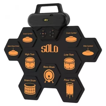 NN SOLO Roll-Up E-Drum-Set USB-C MP3