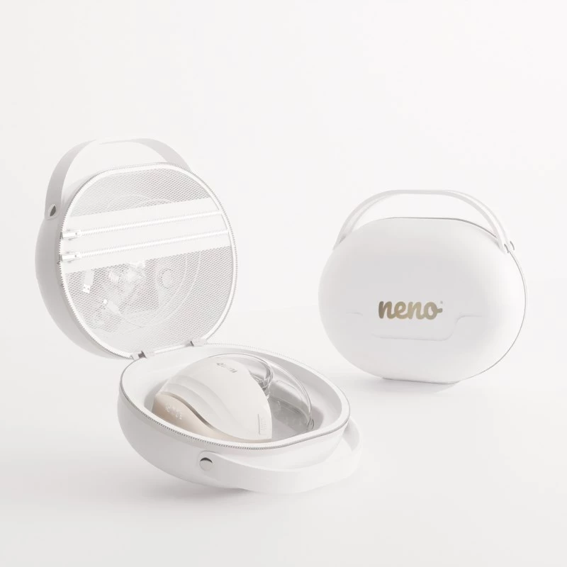 Neno Belisa Twin 3-Phasen kabellose freihändige elektrische Milchpumpe mit Etui