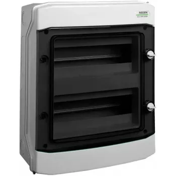 Noark PHS 24T FB Aufputz-Verteilergehäuse, IP65, 24 Module (2x12)