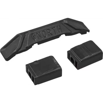 North Deck Plugs - 4er-Pack Schwarz