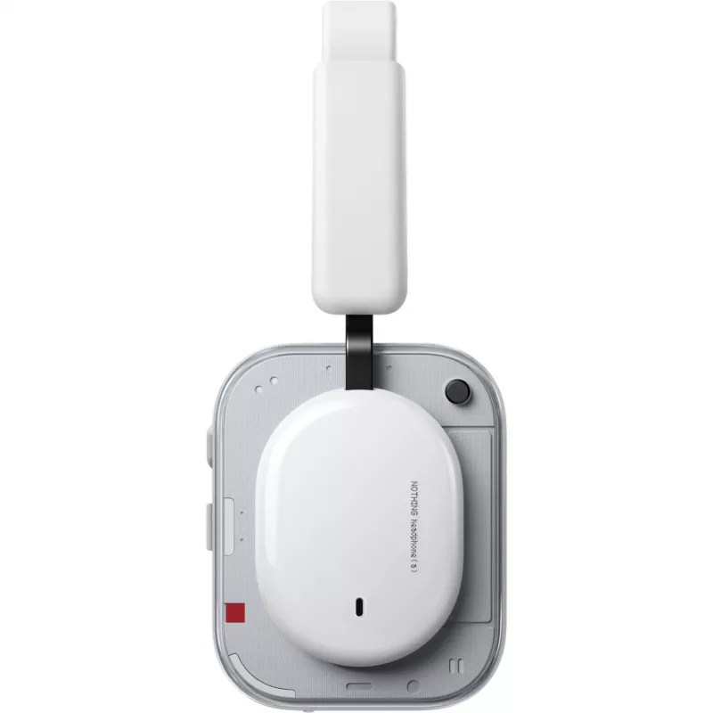 Nothing Headphone (a) Over-Ear Bluetooth-Kopfhörer, 40 kHz, Weiß