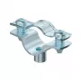 OBO ASG 732 17 G Distanzschelle mit M6-Gewindeanschluss, 14-17 mm, Stahl, elektrolytisch verzinkt