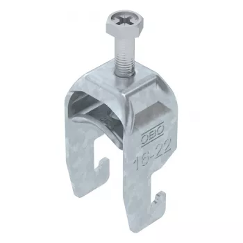 OBO BS-U1-M-22 FT U-Bügel Schelle 2056 16-22mm feuerverzinkt 1186516