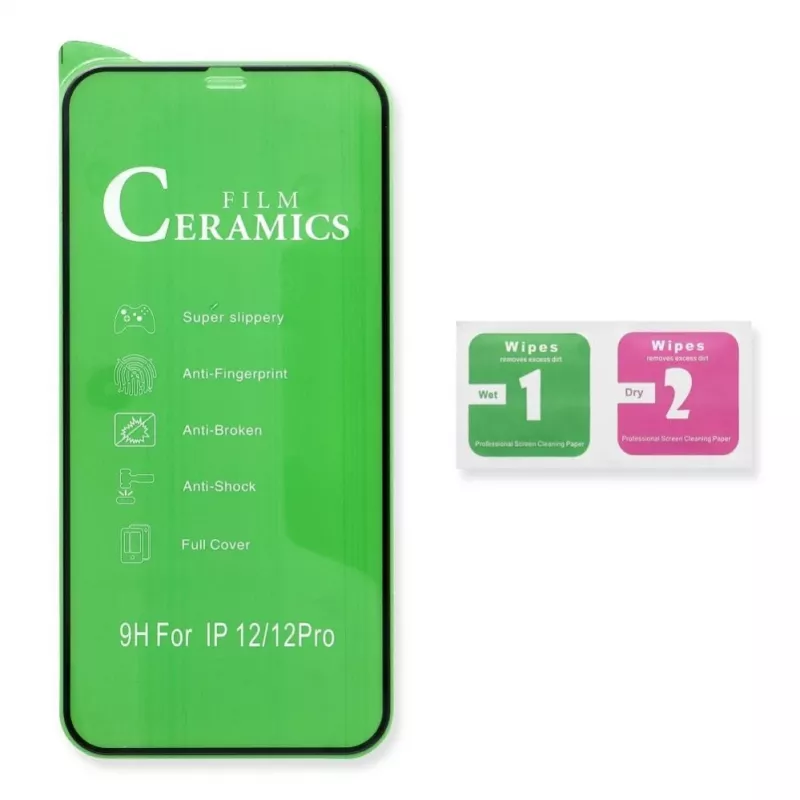 OEM 5D Full Glue Ceramic Glass Screen Protector für Samsung Galaxy A26 5G Schwarz