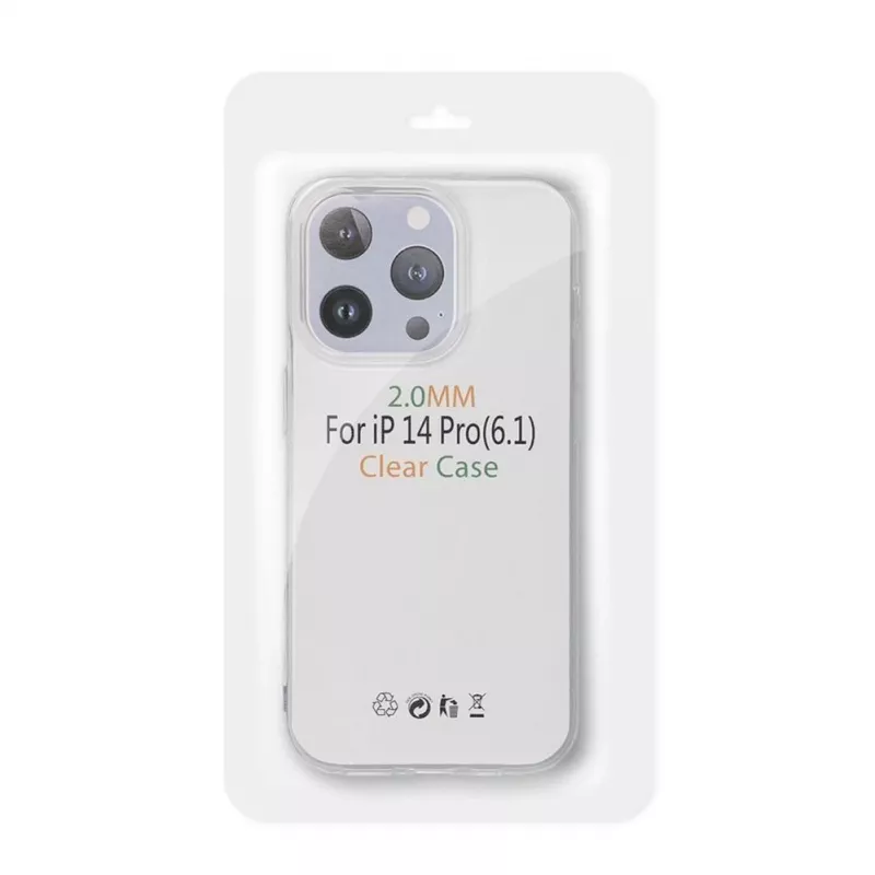 OEM Case für iPhone 12 Mini Clear Case 2 mm (Kameraschutz) Transparent