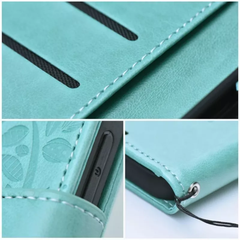 OEM Flip Case für Samsung Galaxy A54 5G Mezzo Book Tree Green