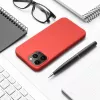 OEM Silikonhülle für iPhone 17 Pro Max / 18 Pro Max (Niedrige Kameraerhebung) - Pfirsich