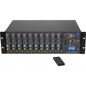 Omnitronic RM-1422FXA Mixer, 20-20000 Hz, Schwarz 10040302