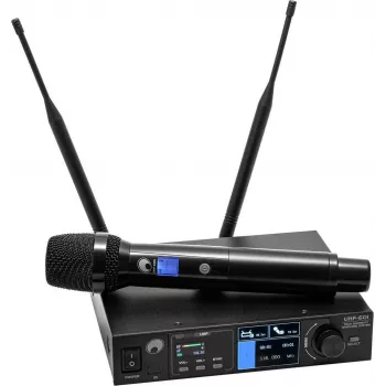 OMNITRONIC UHF-601 Single-Kanal UHF-Funkmikrofonsystem 520-554 MHz 13063601