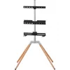 One for All Universal TV-Ständer Quadpod (Silber/Schwarz)