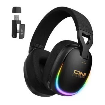 ONIKUMA GT805 Gaming-Kopfhörer, Schwarz