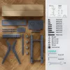 ONKRON TS1571-G mobiler TV-Ständer für 32-75 Zoll, graphit