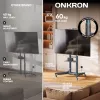 ONKRON TS1571-G mobiler TV-Ständer für 32-75 Zoll, graphit