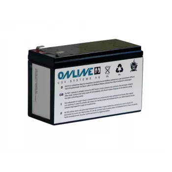 Online USV Ersatzbatterie für YUNTO 800 (12V 9Ah, VRLA AGM)