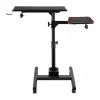 OPLITE Universalständer mit Rollen für Tastatur und Maus – Mobiler Workstation-Trolley