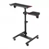 OPLITE Universalständer mit Rollen für Tastatur und Maus – Mobiler Workstation-Trolley