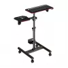 OPLITE Universalständer mit Rollen für Tastatur und Maus – Mobiler Workstation-Trolley