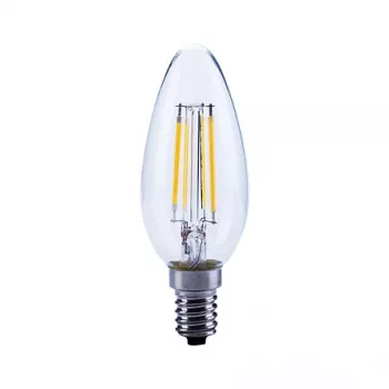 OPPLE Filament 4-40W/827 E14 Kerzen-LED-Lampe 470lm Klar 2700K Warmweiß