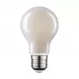 OPPLE LED Filament Birne 4,5 W (40-W-Äquivalent), E27, 470 lm, Warmweiß 2700 K, Matt, Dimmbar - Energieeffizienzklasse F