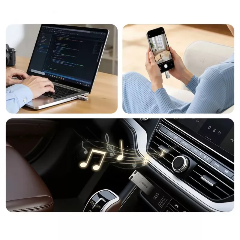 ORICO U301 32GB Dual USB-A & USB-C USB 3.2 Gen 1 Flash-Laufwerk Silber