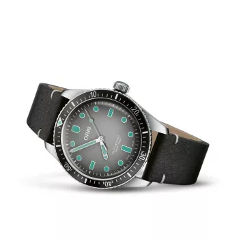 ORIS Aquis Date 40mm Automatikuhr mit blauem Zifferblatt und Edelstahlarmband für Herren 40530752089