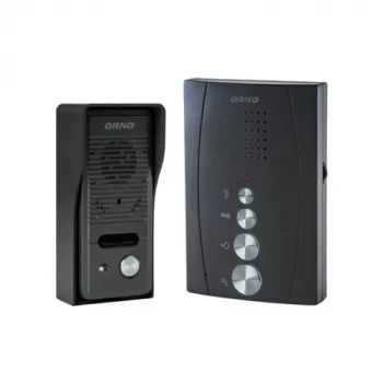 ORNO OR-DOM-RE-914/B Audio-Türsprechanlage Schwarz
