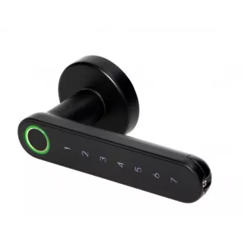 ORNO OR-ZS-853/B Kombinationsgriff mit Touch-Tastenfeld und Smart-Funktion, Schwarz